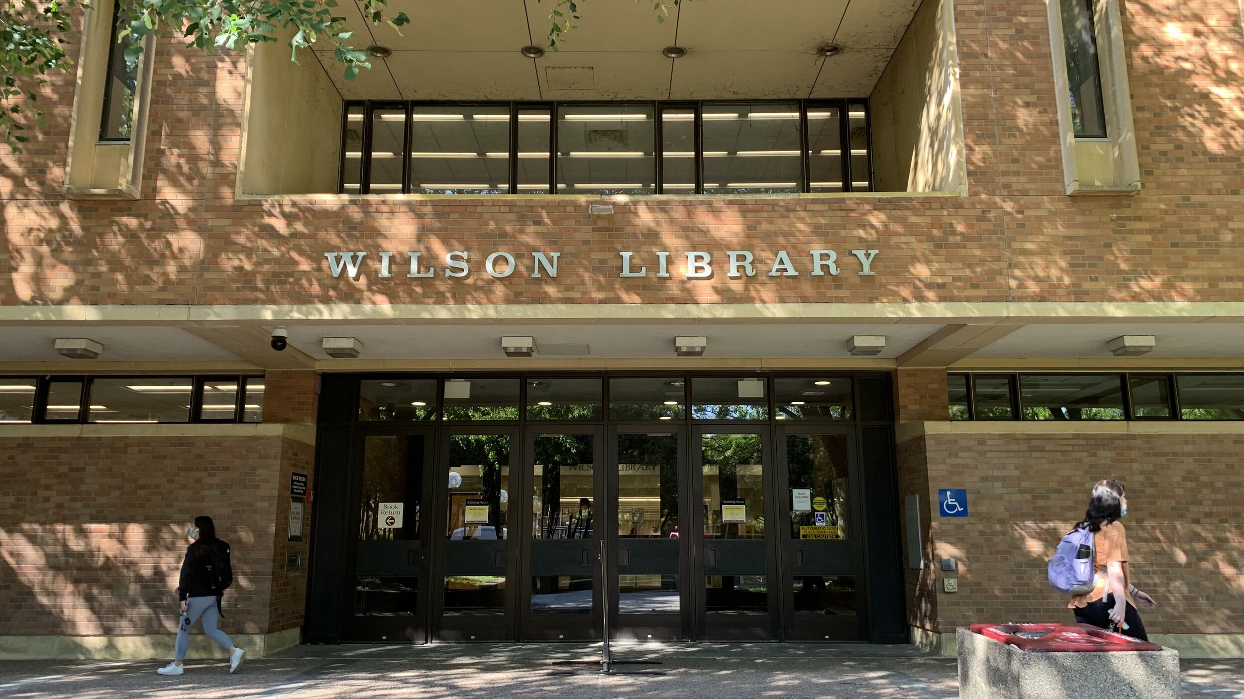 Wilson Library Reopens